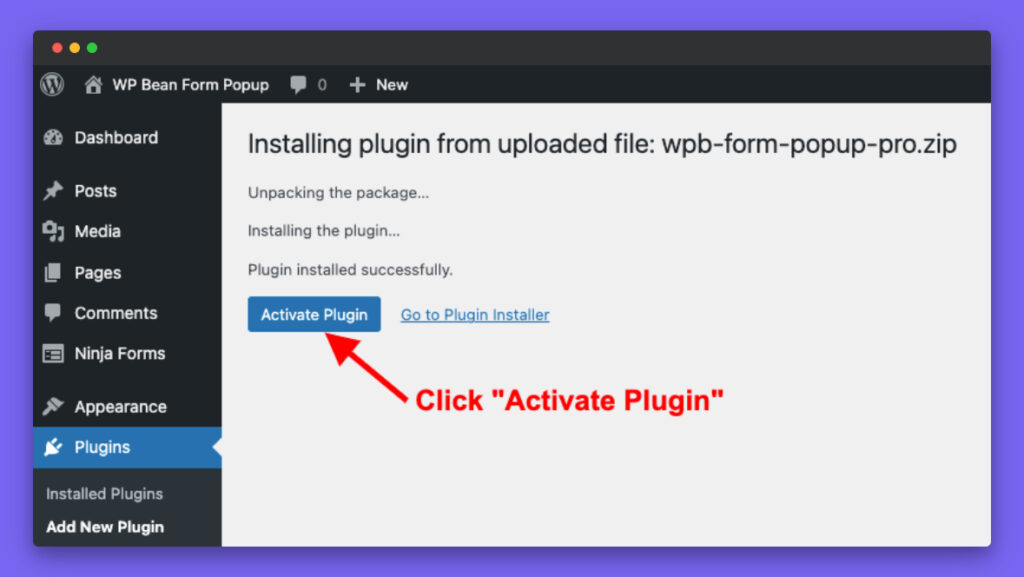 Click-activate-plugin-to-use-the-form-popup-builder