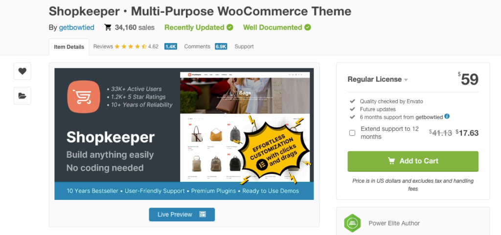 Shopkeeper • Multi-Purpose WooCommerce Theme