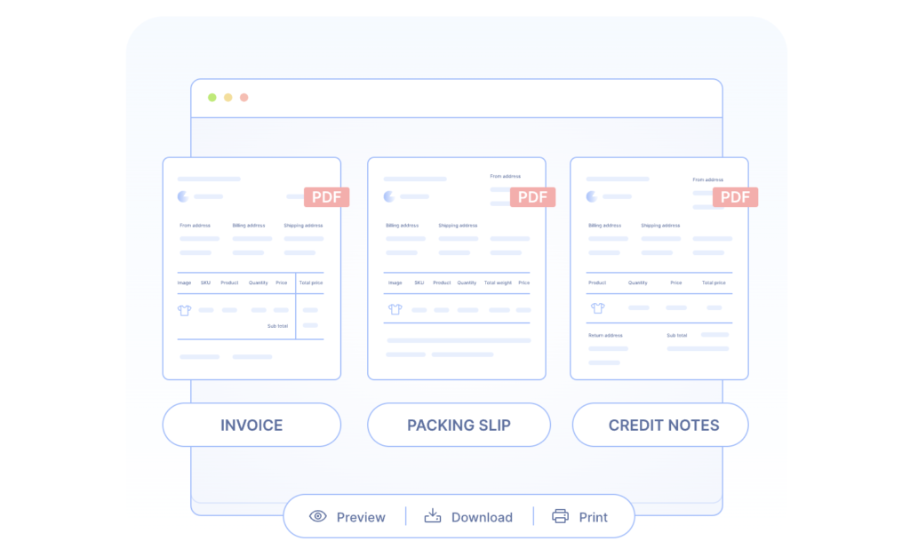 WooCommerce PDF Invoices Plugin by WebToffee