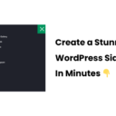 How to Create a Stunning WordPress Sidebar Menu in Minutes