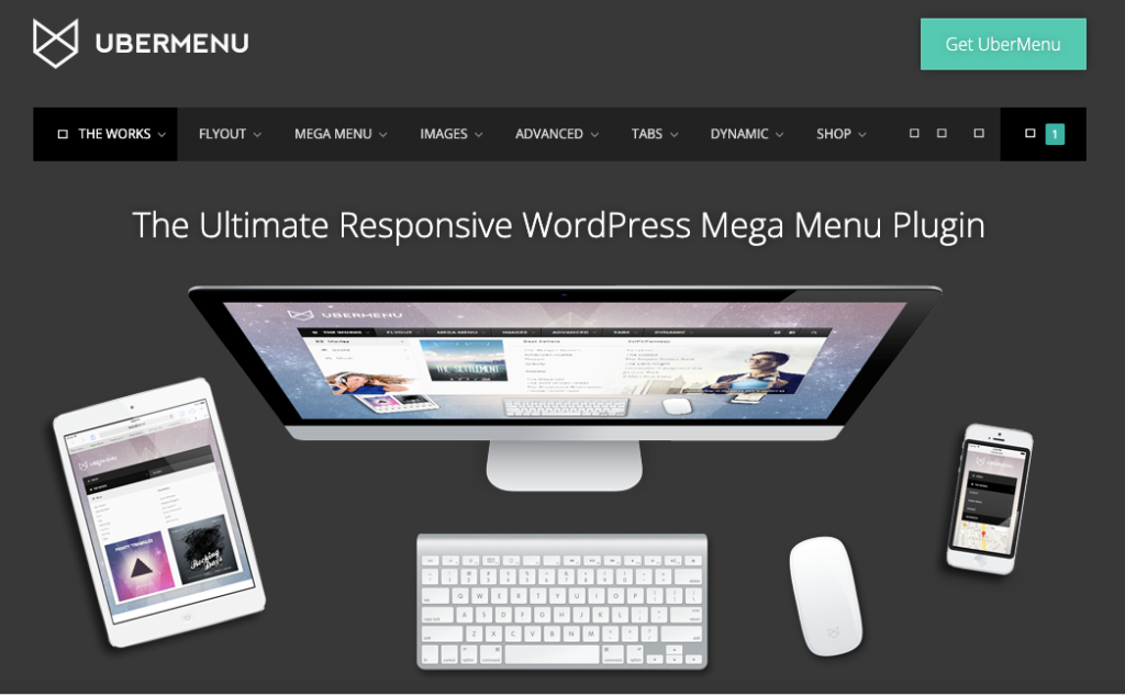 UberMenu - Best Free WordPress Vertical Menu Plugin