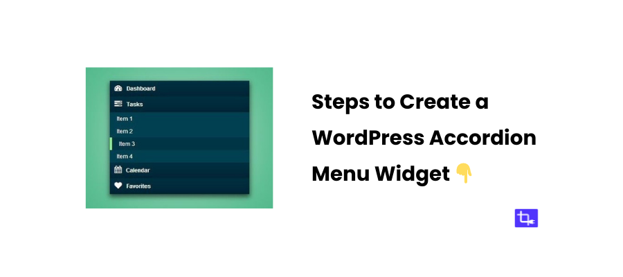 How to add a WordPress accordion menu widget 7 easy steps