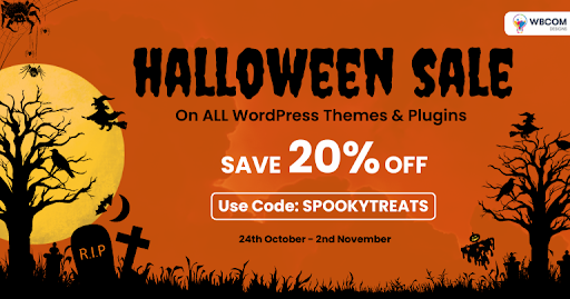 WBCOM DESIGNS Halloween WordPress Deals