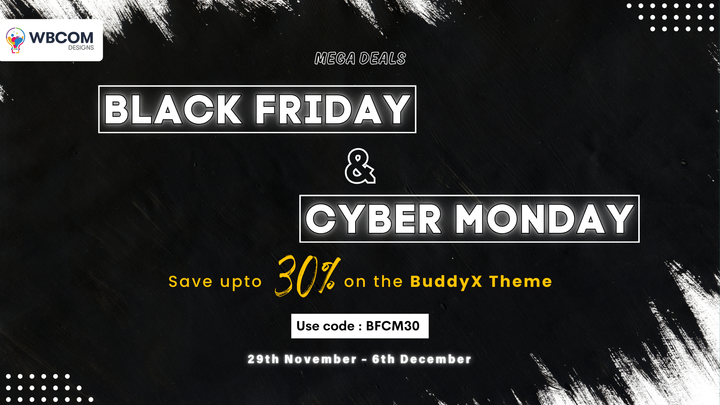 Best WordPress Black Friday deals on plugins - BuddyX