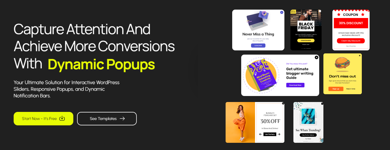 Depicter - One of the best WordPress popup builder plugins