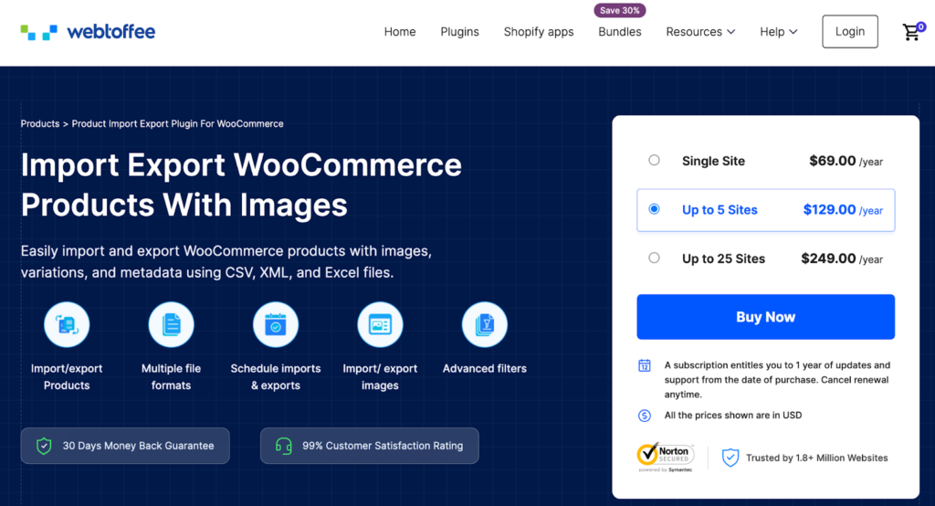 Product Import Export Plugin For WooCommerce