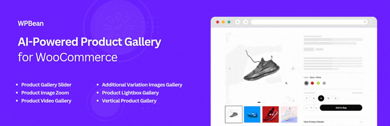 Best Product Gallery WooCommerce Plugins comparison featuring WPBean AI Product Gallery Slider and other WooCommerce gallery tools