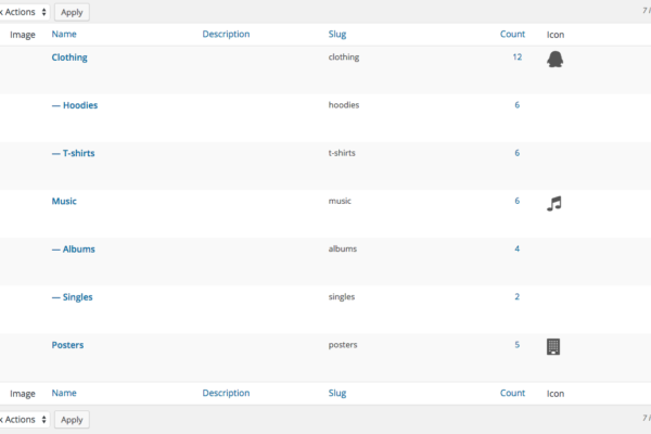 Wordpress Accordion Menu And Category With Woocommerce Support