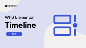 wpb elementor timeline widget