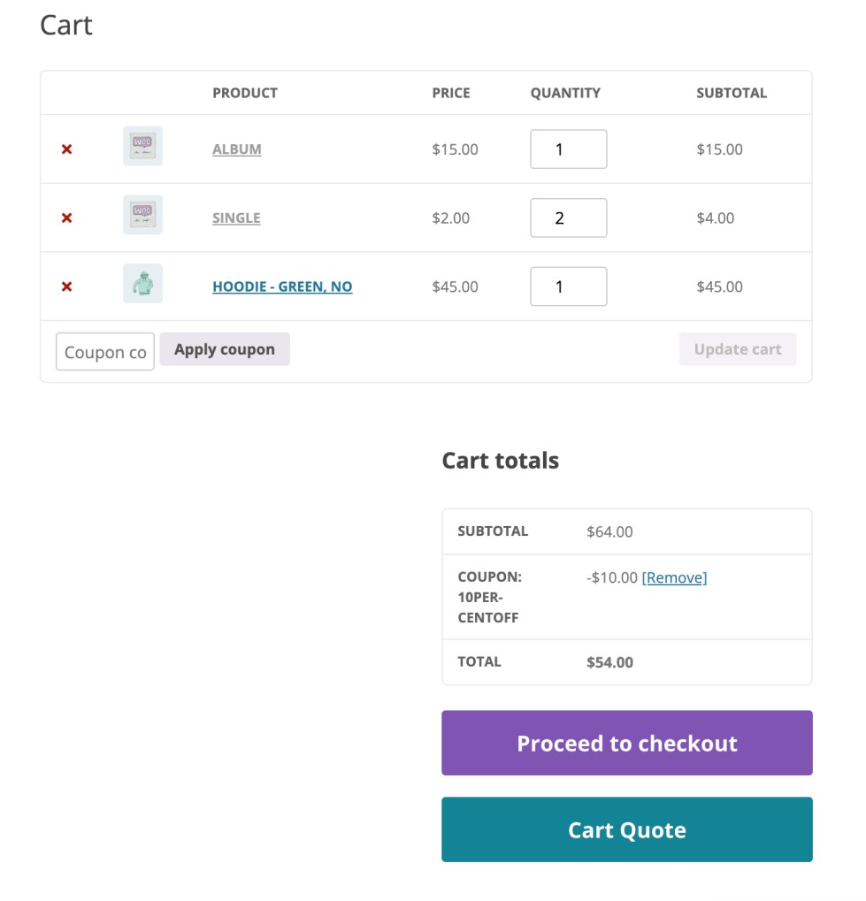 Get a Quote Button for WooCommerce and Elementor Pro - WPBean